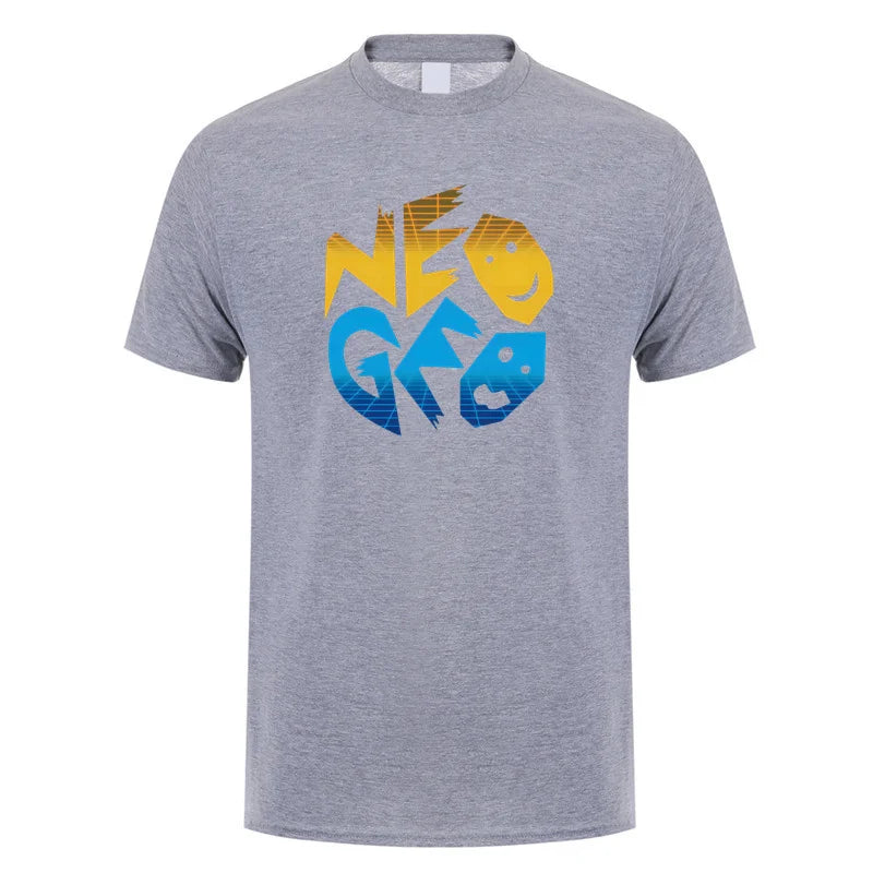 Neo Geo — MVS Summer Cotton Logo Tee - Neon Districts