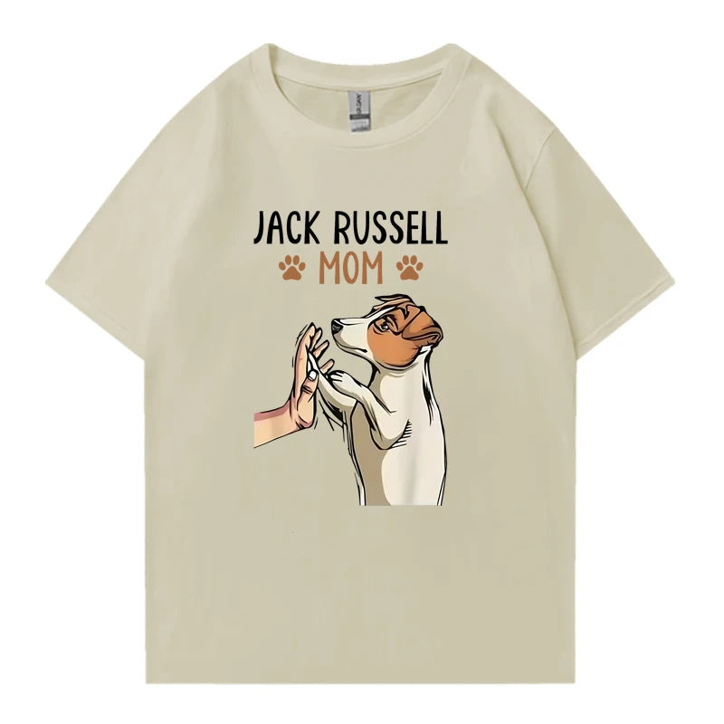 Jack Russell Mom Kawaii Tee - Neon Districts