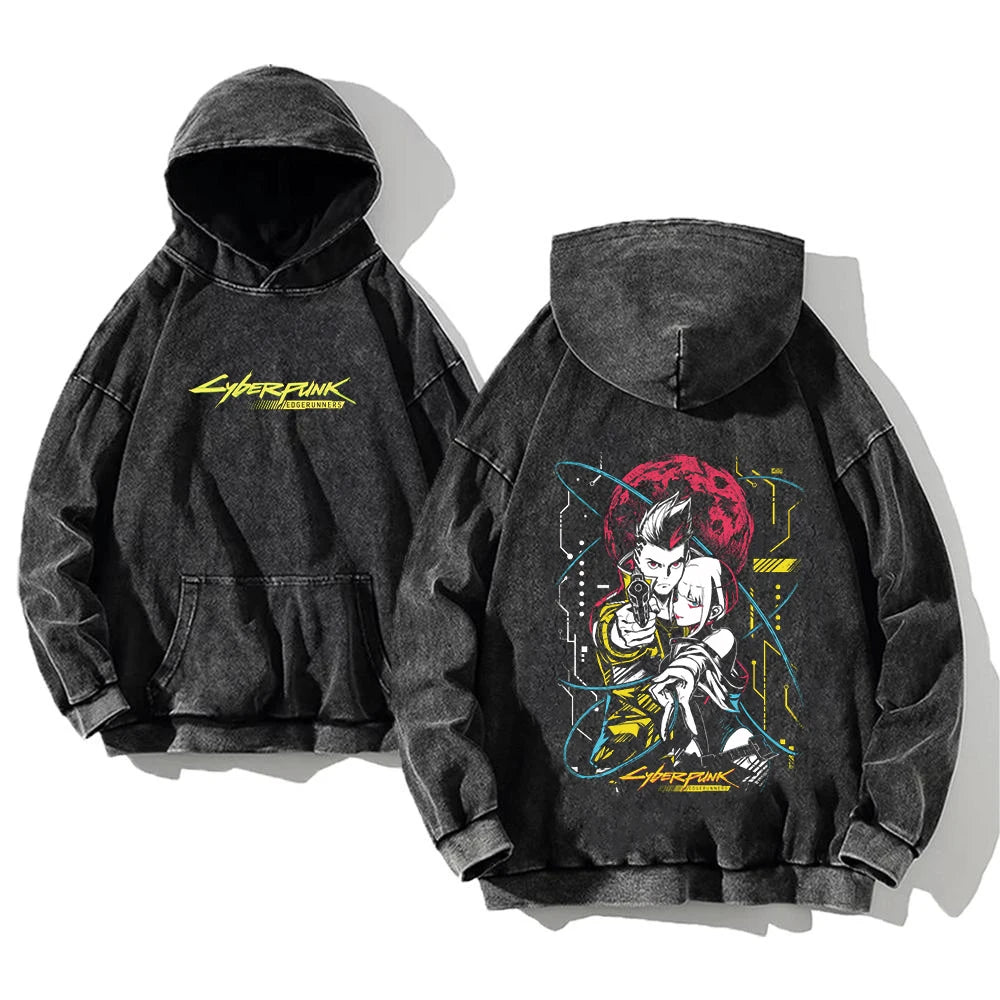 Cyberpunk: Edgerunners Hoodie - Neon Districts