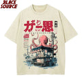 Japanese Takoyaki Street Food Oversized Tee