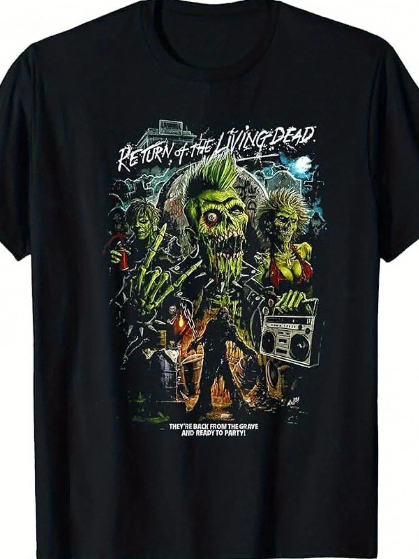 Return of the Living Dead — Horror Graphic Crew Tee