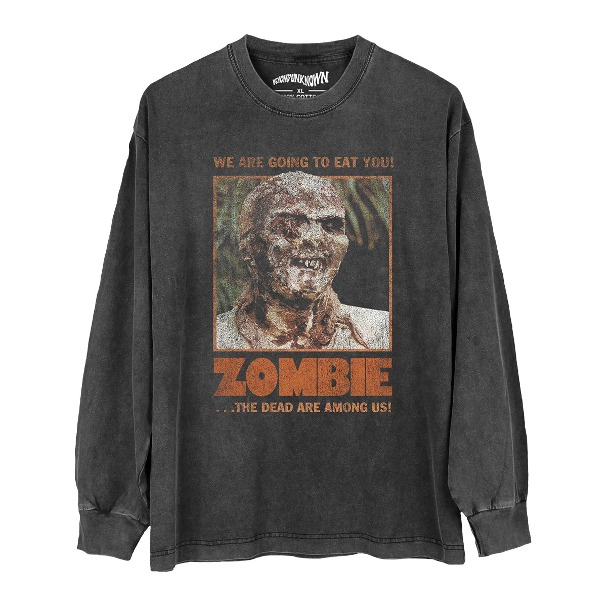 Zombie 2 — Lucio Fulci Cult Horror Washed Tee