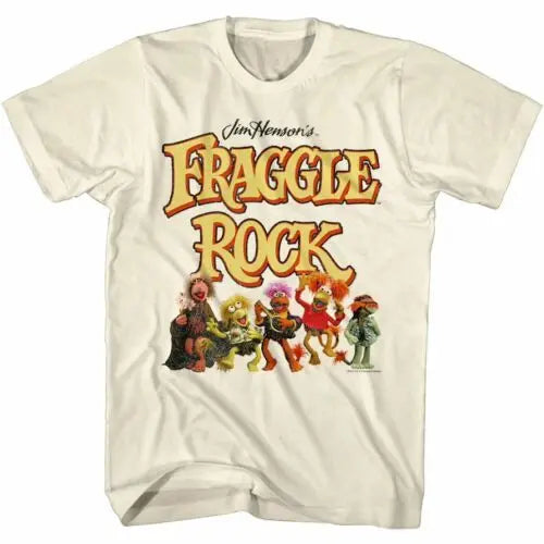 Fraggle Rock — Jim Henson Puppet Characters Retro Graphic Tee - Neon Districts