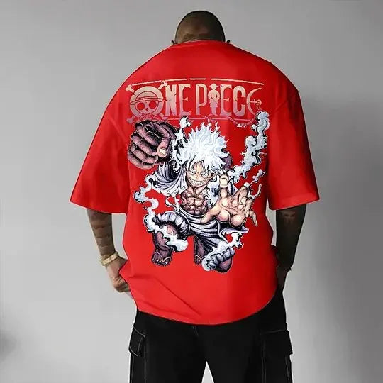 One Piece — Luffy Family Harajuku Parent & Child Tee - Neon Districts