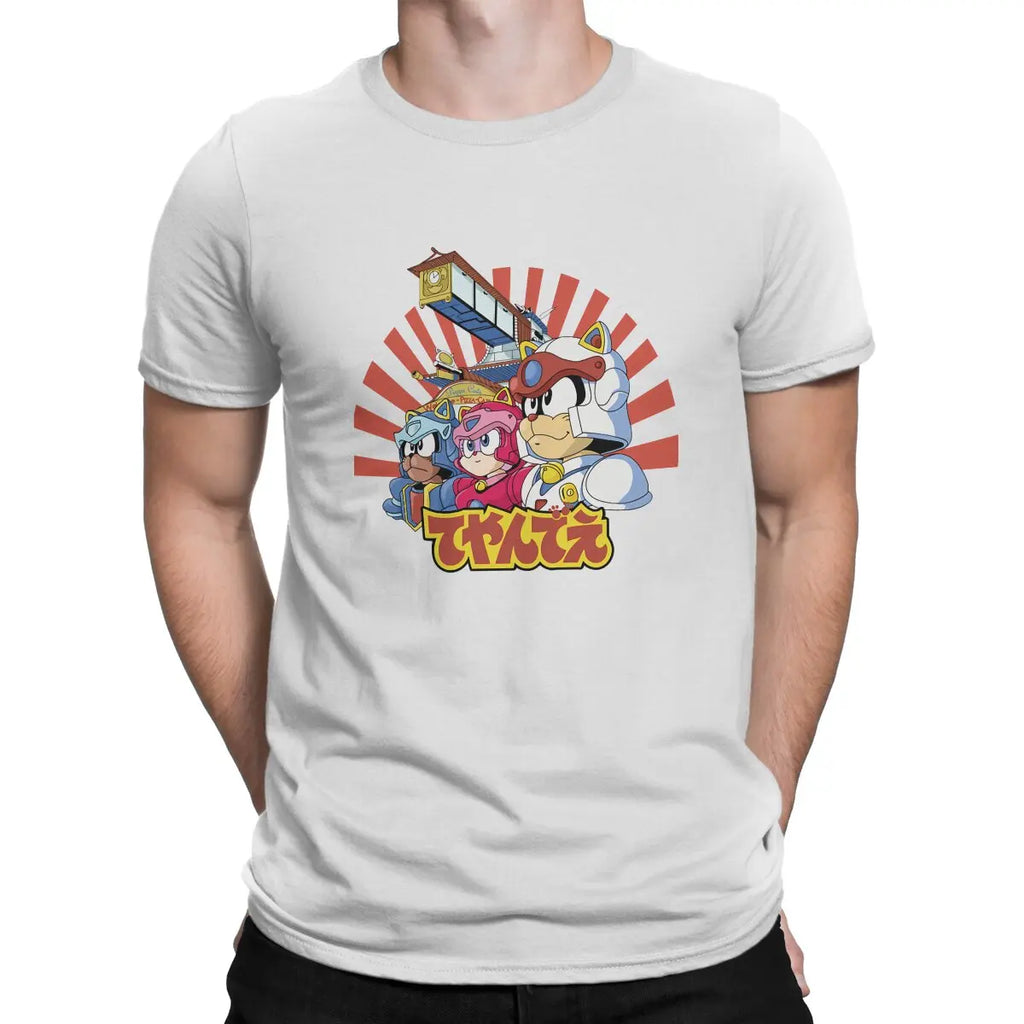 Samurai Pizza Cats — Crew Graphic Tee