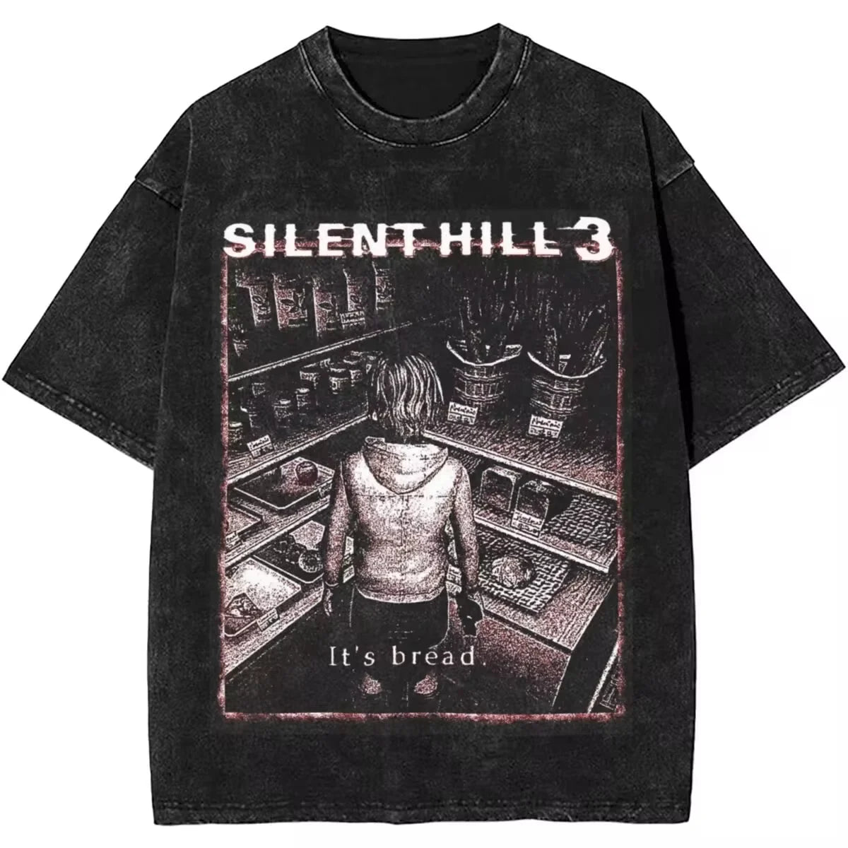 Silent Hill Heaven's Night Washed Tee – Horror Streetwear