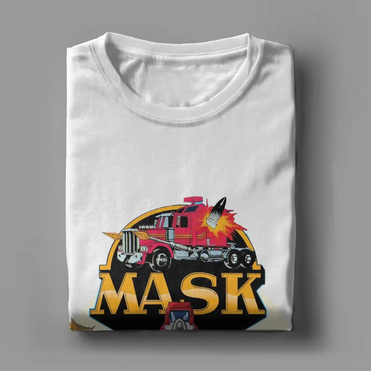 M.A.S.K. — Mobile Armored Strike Kommand 80s Cartoon Graphic Tee - Neon Districts