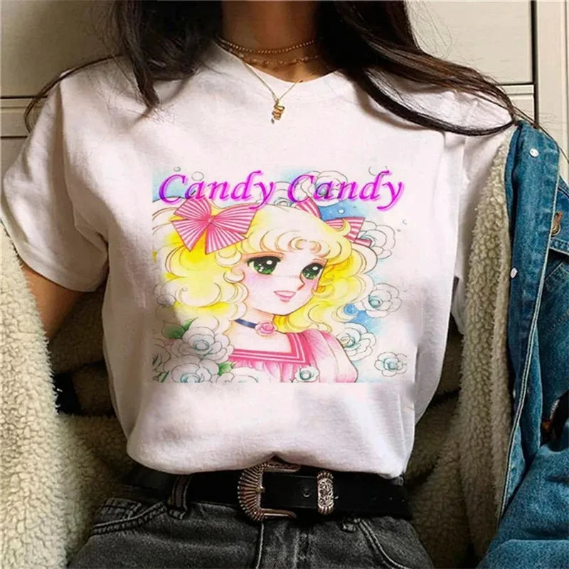 Candy Cartoon Harajuku Streetwear Tee - Neon Districts