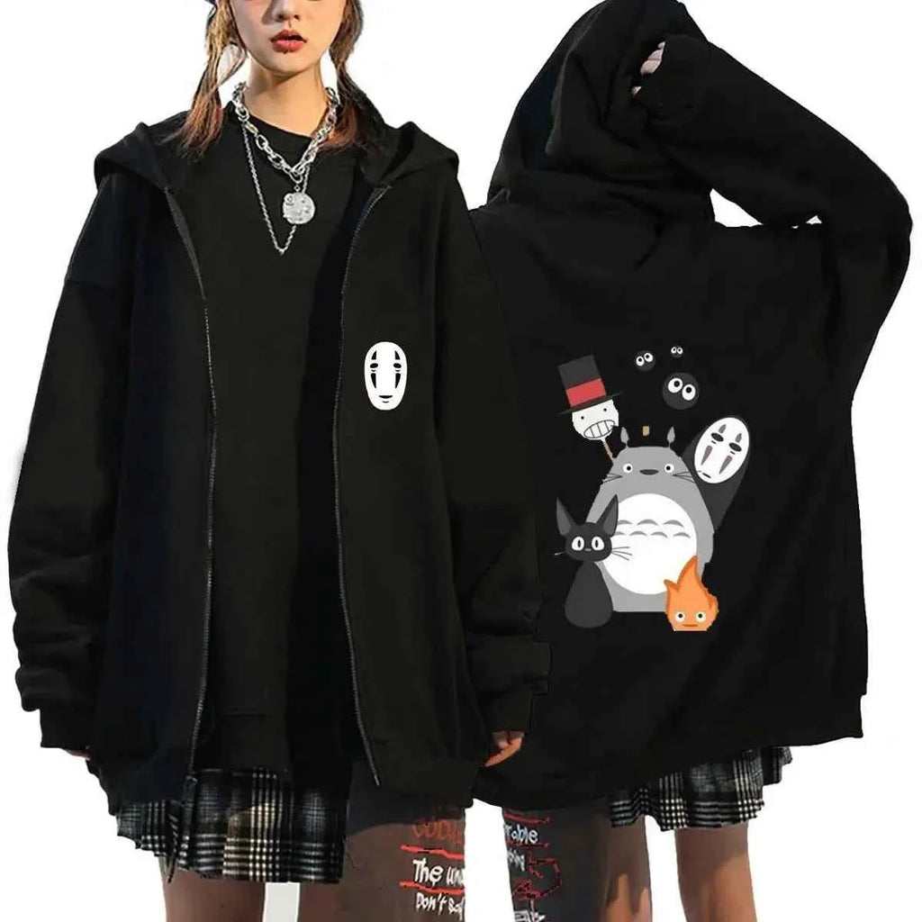 Ghibli No-Face Hoodie