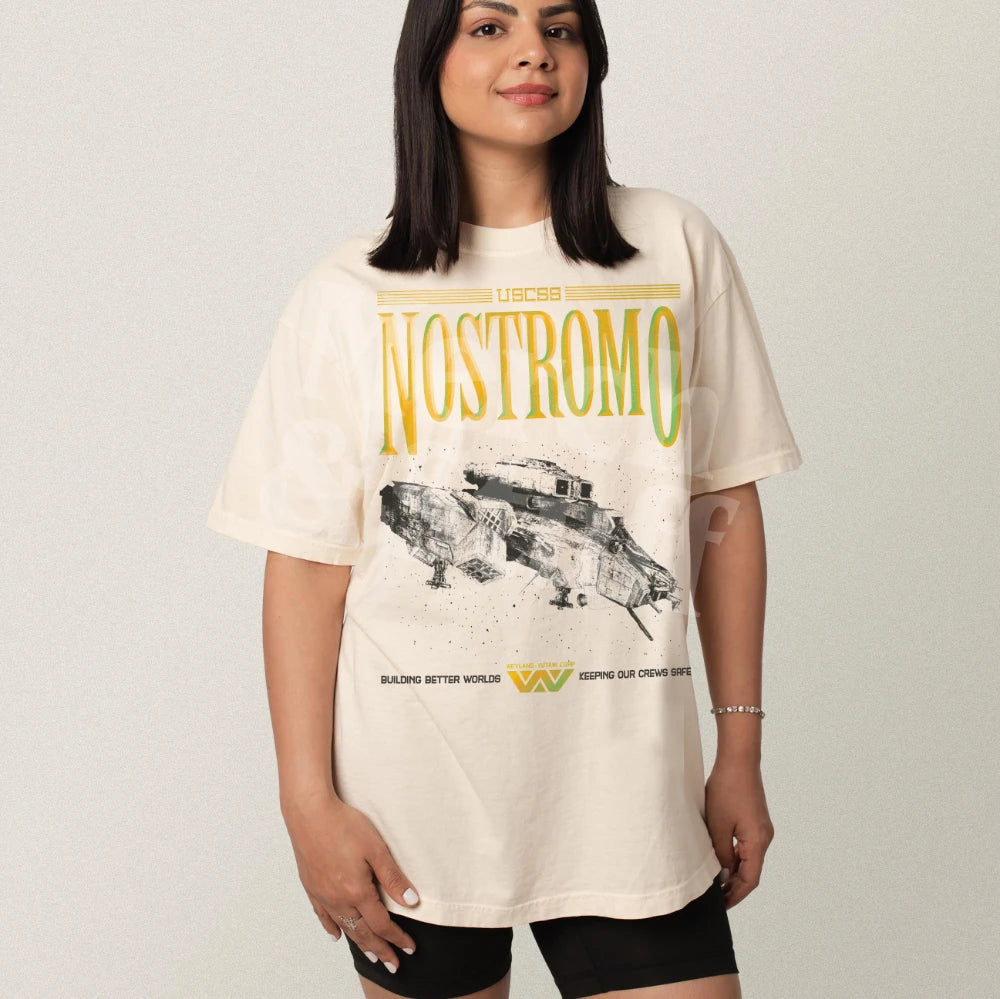 Alien — Nostromo Xenomorph Grunge Streetwear Tee