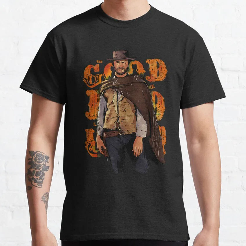 Spaghetti Western movie T shirts - Color EW
