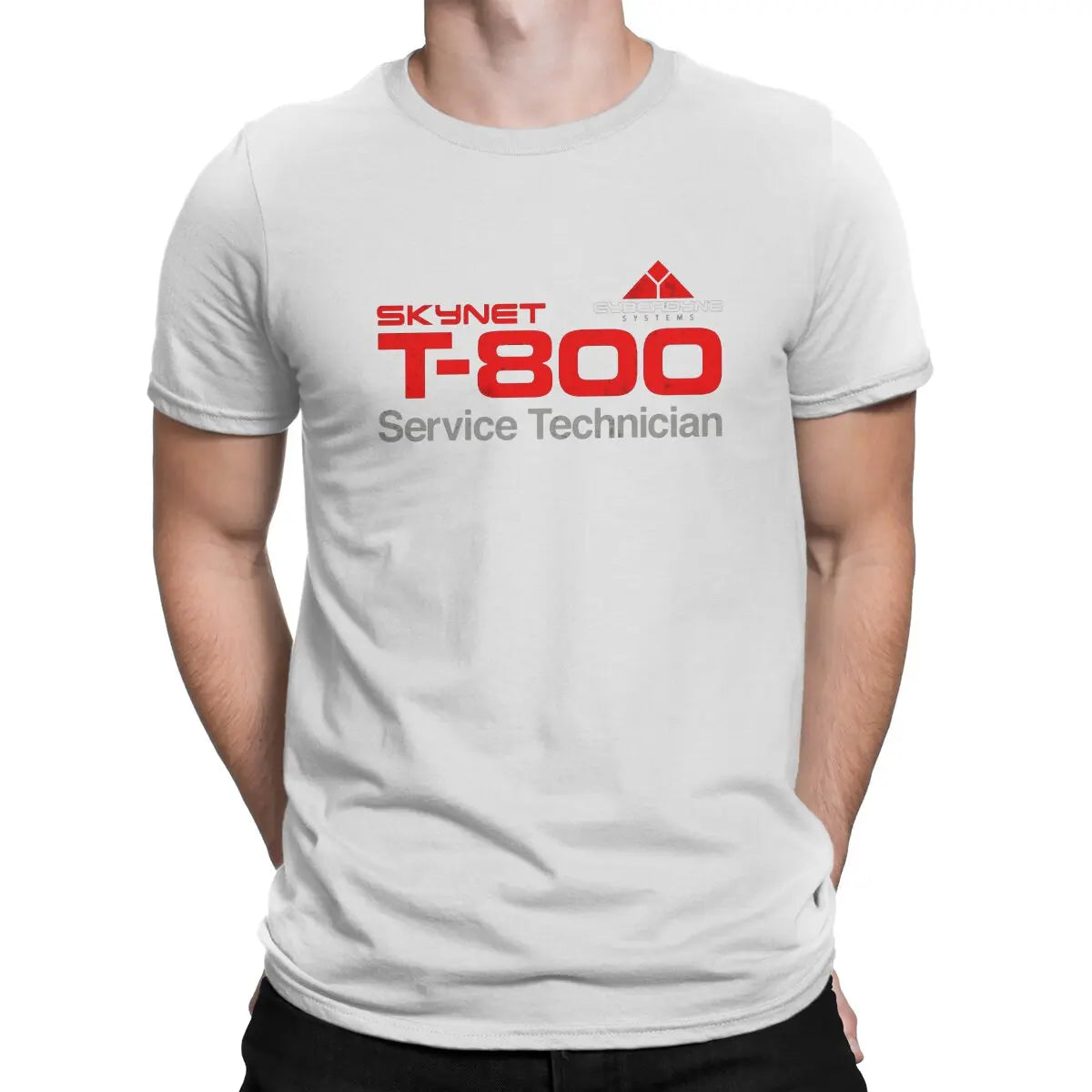 T-800 Technician Tshirt - Color White