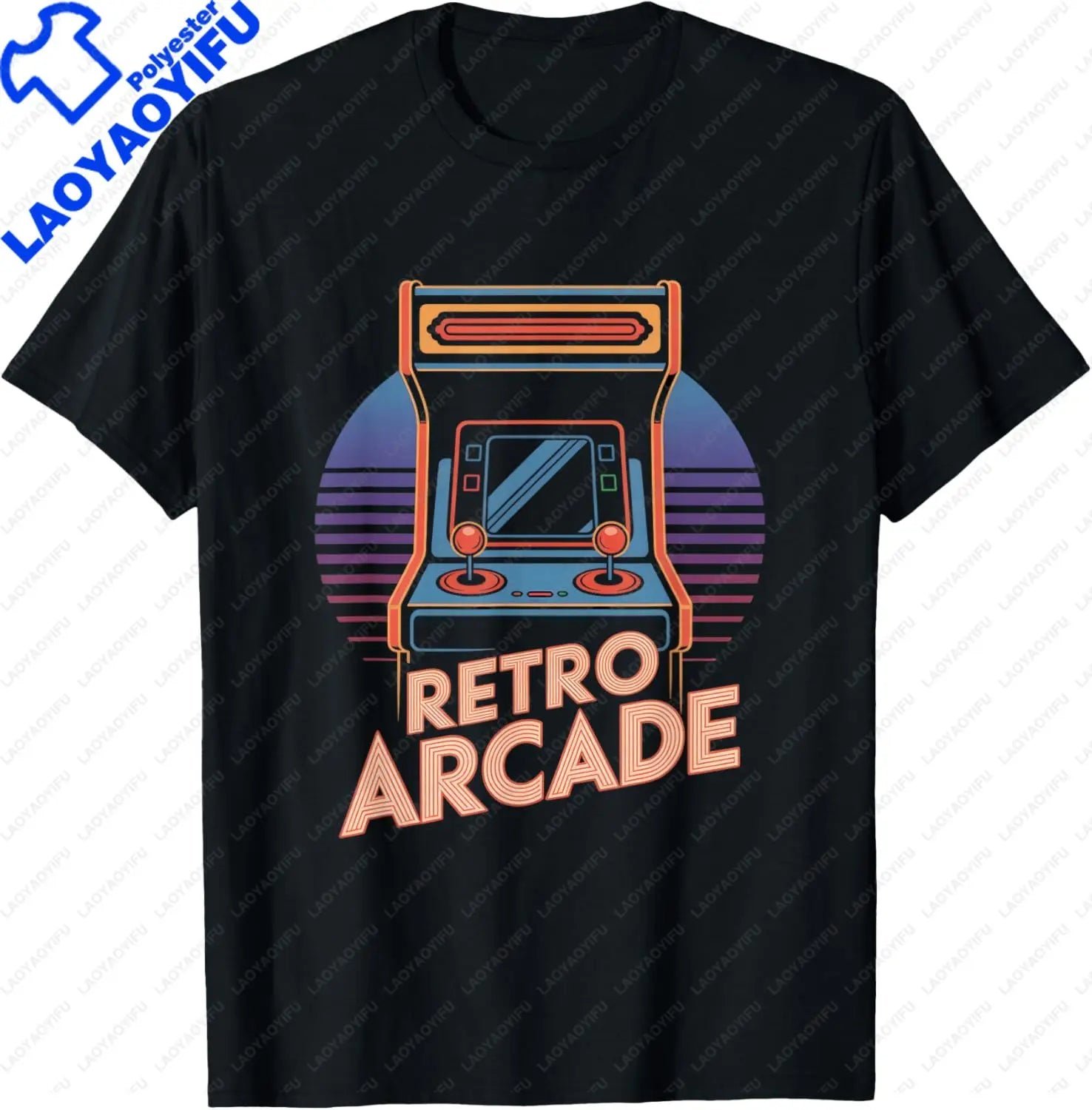 80s & 90s Arcade — Retro Vintage Classic Streetwear Tee - Neon Districts