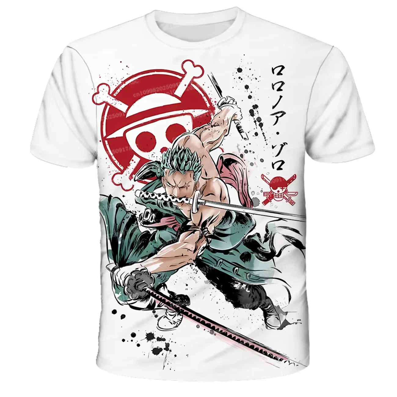 One Piece Luffy Oversized Tee - Neon Districts