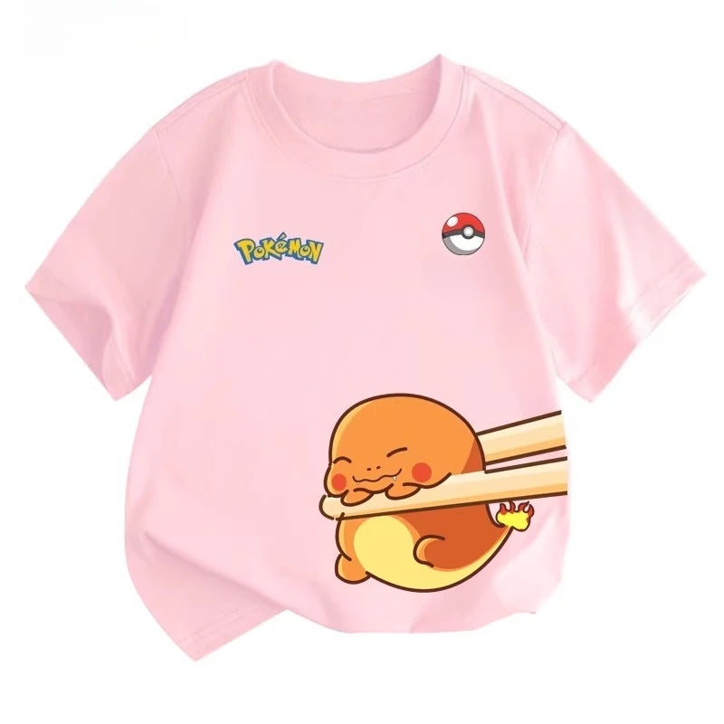Pokémon Pikachu Kids Cotton Tee - Neon Districts