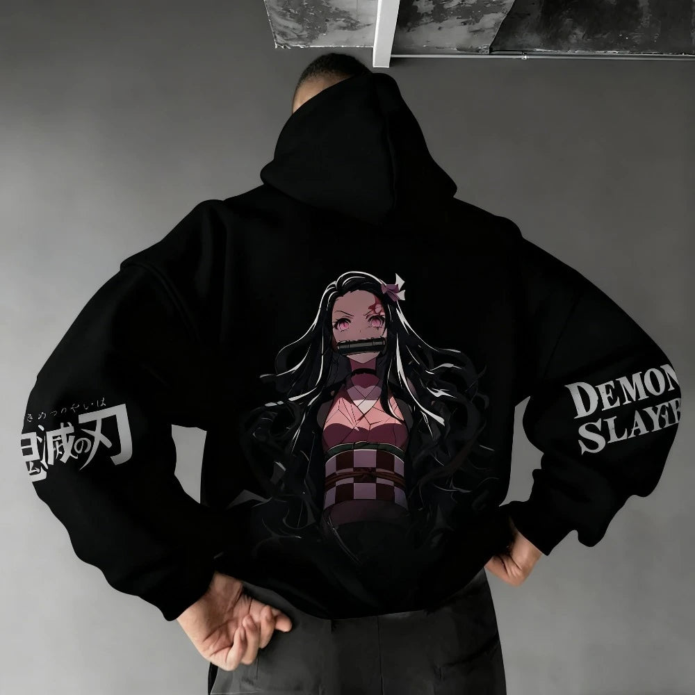 Demon Slayer Nezuko Hoodie - Neon Districts
