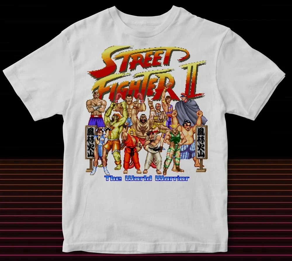 Street Fighter II Championship '92 Tee – Retro Arcade Graphic