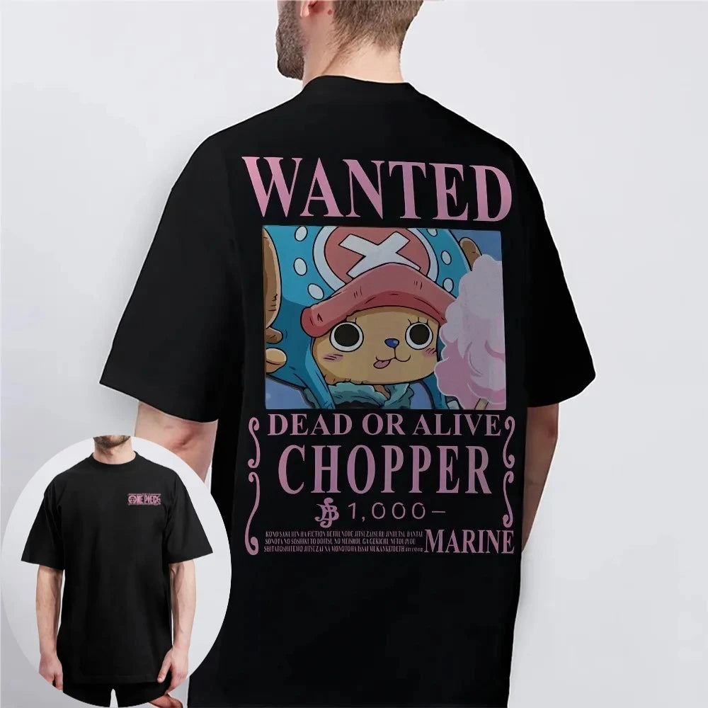 One Piece Chopper Punk Anime Tee - Neon Districts