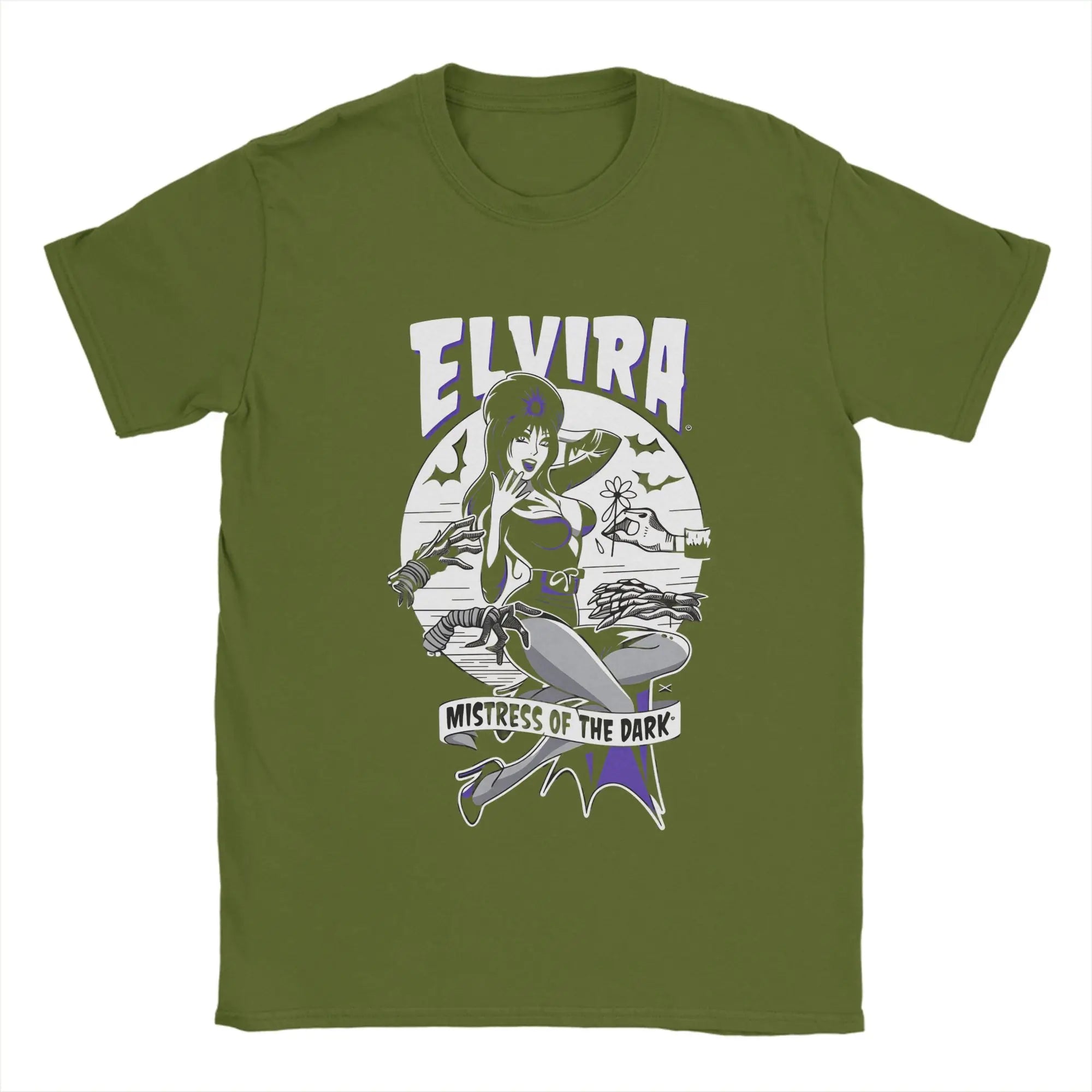 Elvira — Mistress of the Dark Cult Horror Tee - Neon Districts