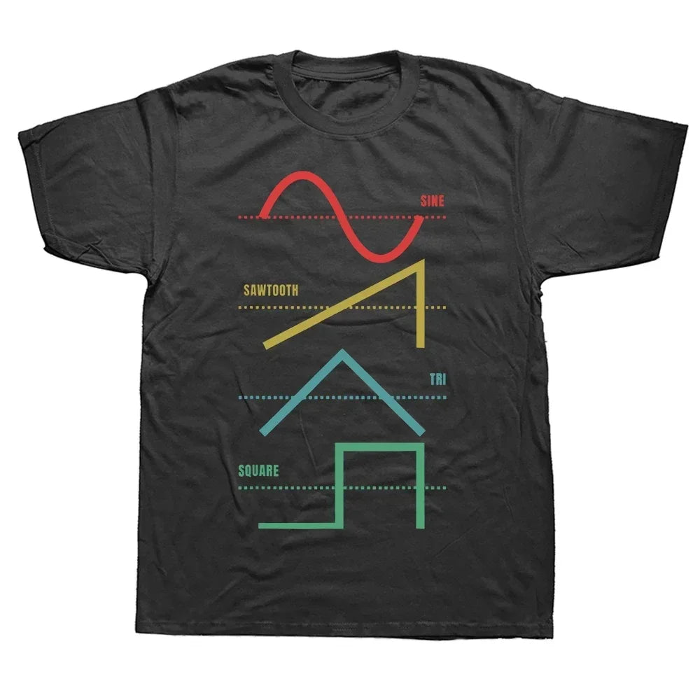 Electronic Musician — Synth & Drum Machine Vintage Tee - Neon Districts