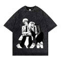 Chainsaw Man Retro Washed Hip-Hop Tee