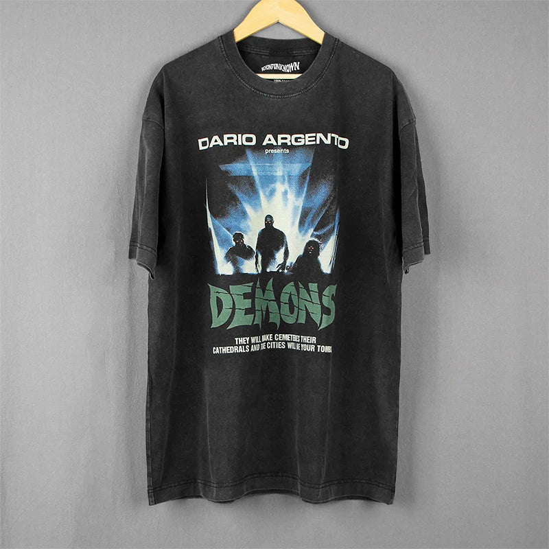 Demons — Lamberto Bava Cult Horror Washed Tee