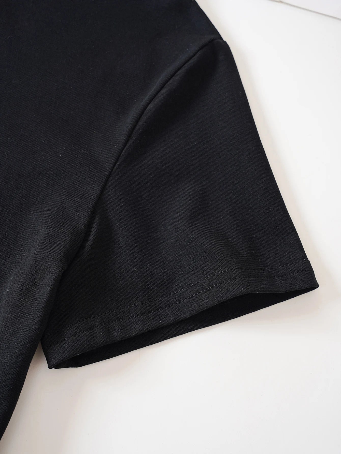 Cat & Coffee Crew Neck Tee - Neon Districts