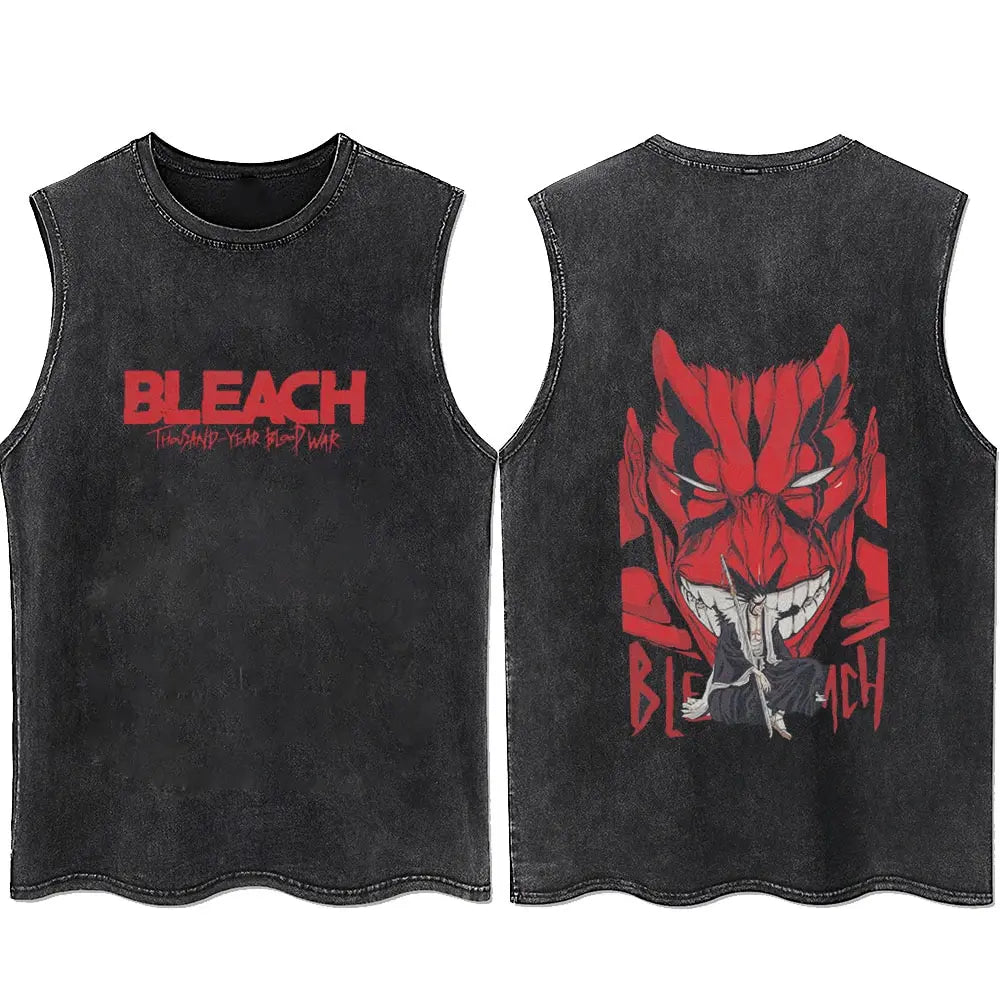 Bleach — Zaraki Kenpachi Acid Graphic Tee