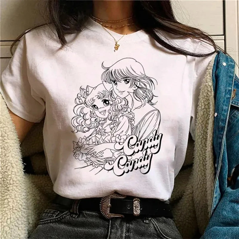 Candy Cartoon Harajuku Streetwear Tee - Neon Districts
