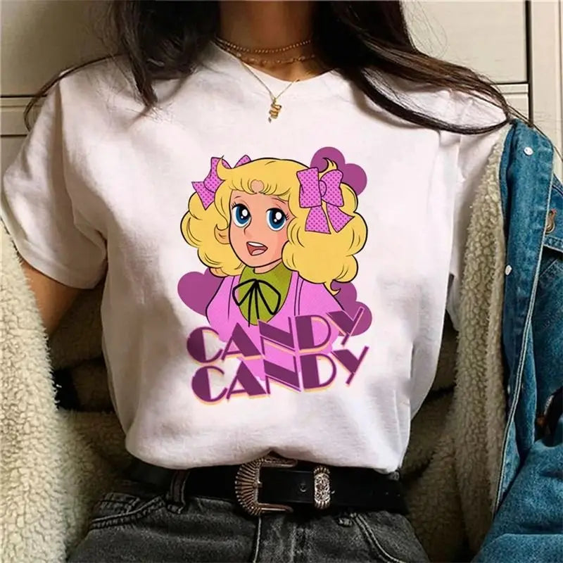 Candy Cartoon Harajuku Streetwear Tee - Neon Districts