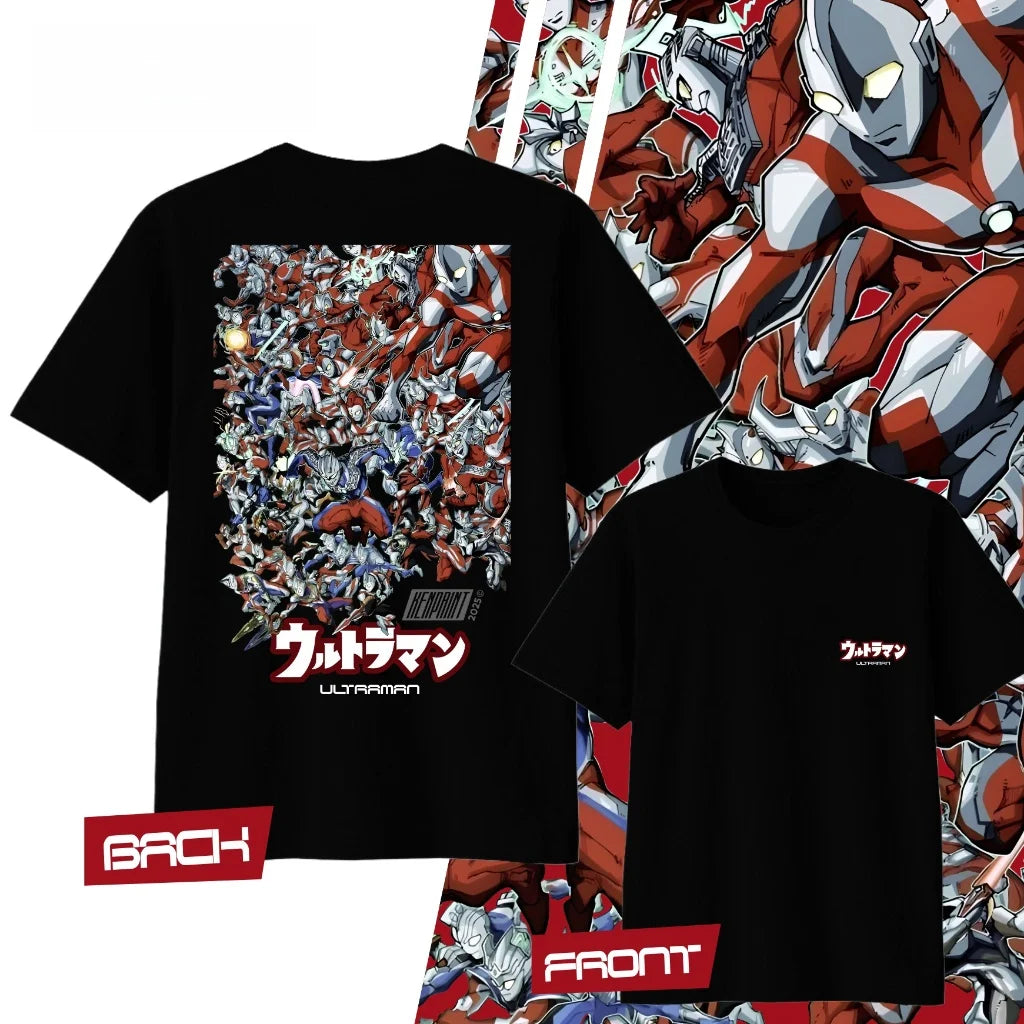 Ultraman Y2K Harajuku Oversized Tee - Neon Districts