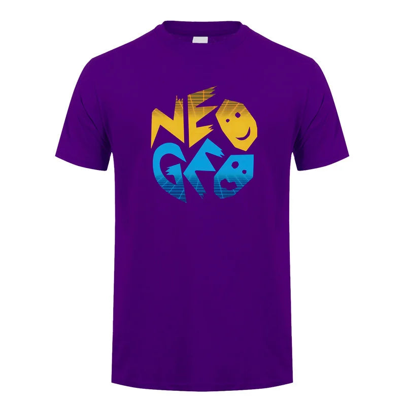 Neo Geo — MVS Summer Cotton Logo Tee - Neon Districts