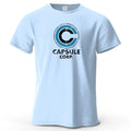Dragon Ball — Capsule Corp Logo Streetwear Tee - Neon Districts