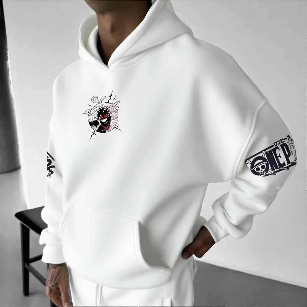 One Piece Luffy Anime Hoodie