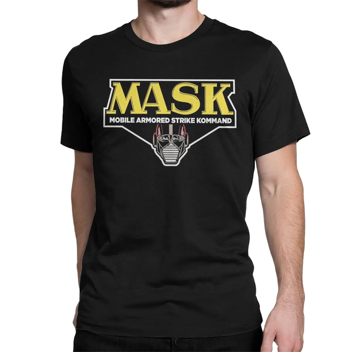 M.A.S.K. — Mobile Armored Strike Kommand 80s Cartoon Graphic Tee - Neon Districts