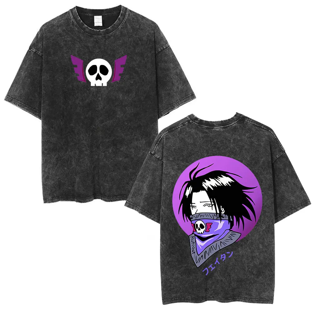 Hunter x Hunter Killua & Gon Vintage Tee – Cherry Blossom Print