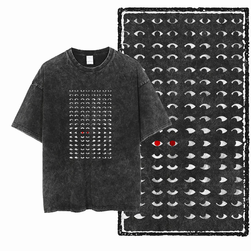 DB Cat — Acid Washed Exclusive Graphic Streetwear Tee - Neon Districts