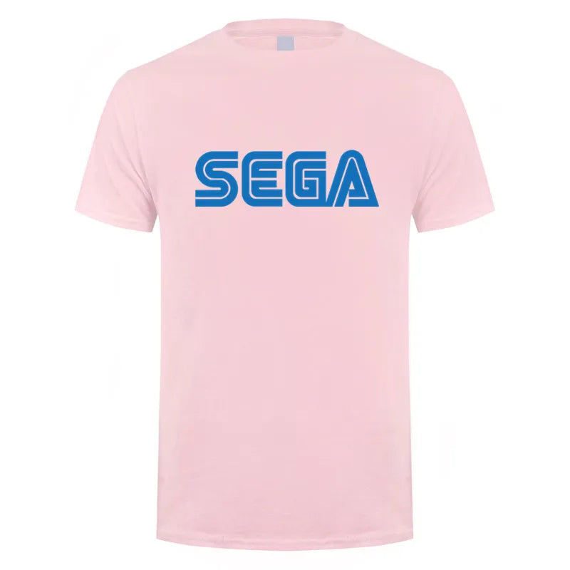 Sega — Logo Casual Cotton Summer Tee - Neon Districts