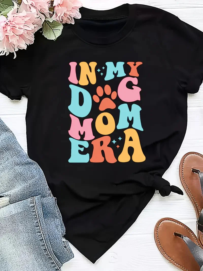 In My Dog Mom Era Tee - Neon Districts