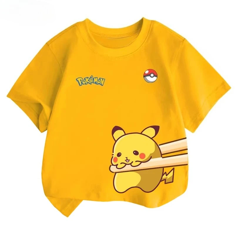 Pokémon Pikachu Kids Cotton Tee - Neon Districts