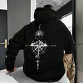 Vintage Compass Hoodie - Neon Districts