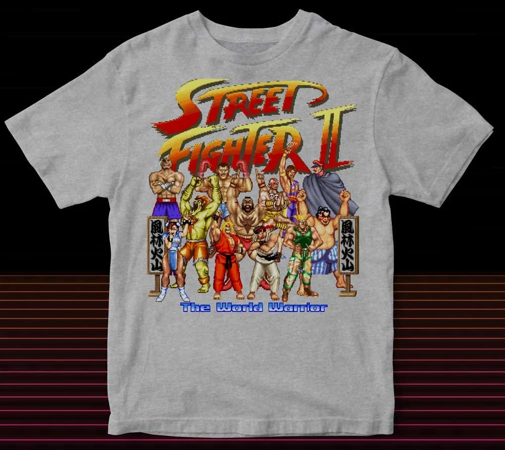 Street Fighter II Championship '92 Tee – Retro Arcade Graphic