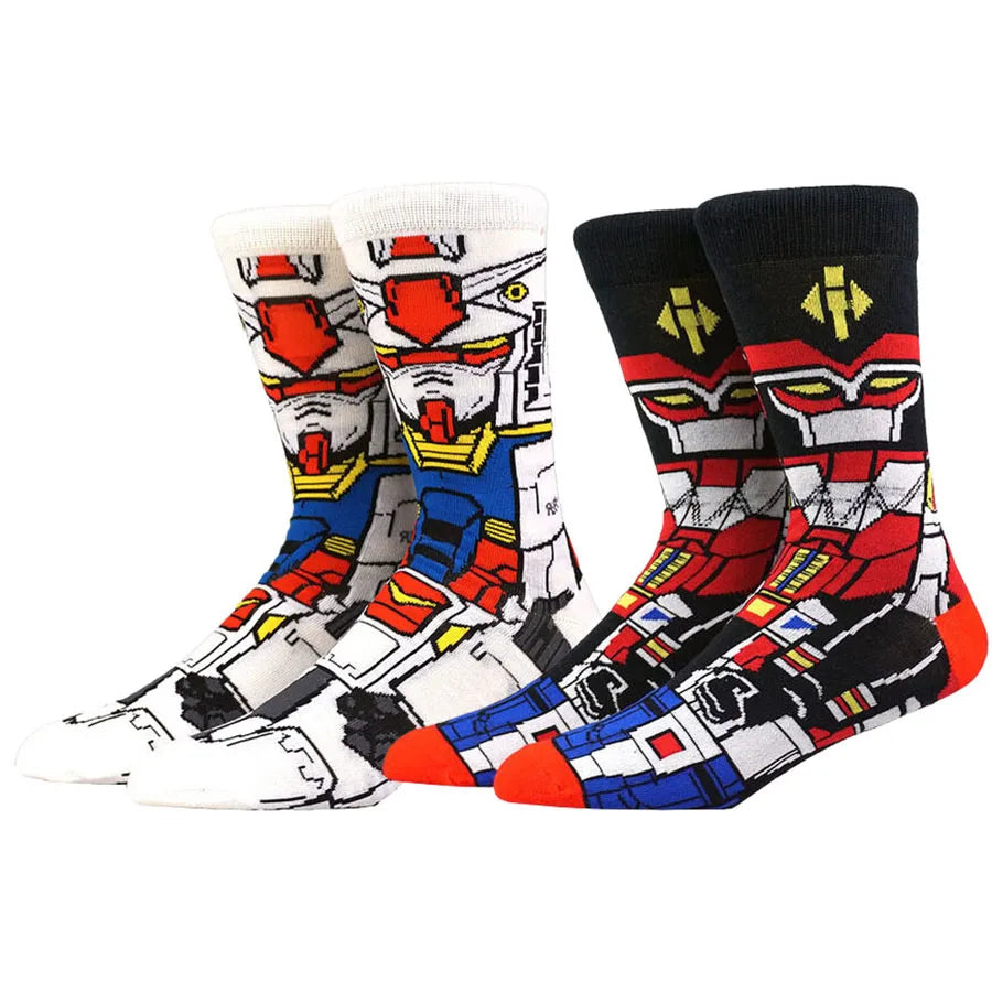 Anime Crew Socks (2-Pack) - Neon Districts