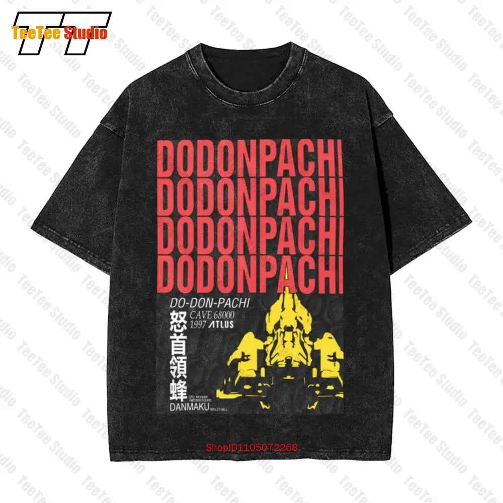 Dodonpachi Vintage Oversized T-Shirt Cave Stg Shmup Shooter NEWN