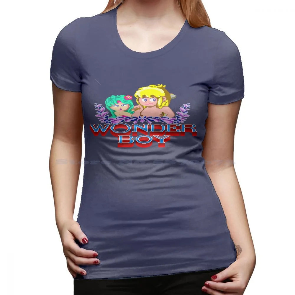 Wonder Boy — Arcade Classic Retro Vintage Tee - Neon Districts