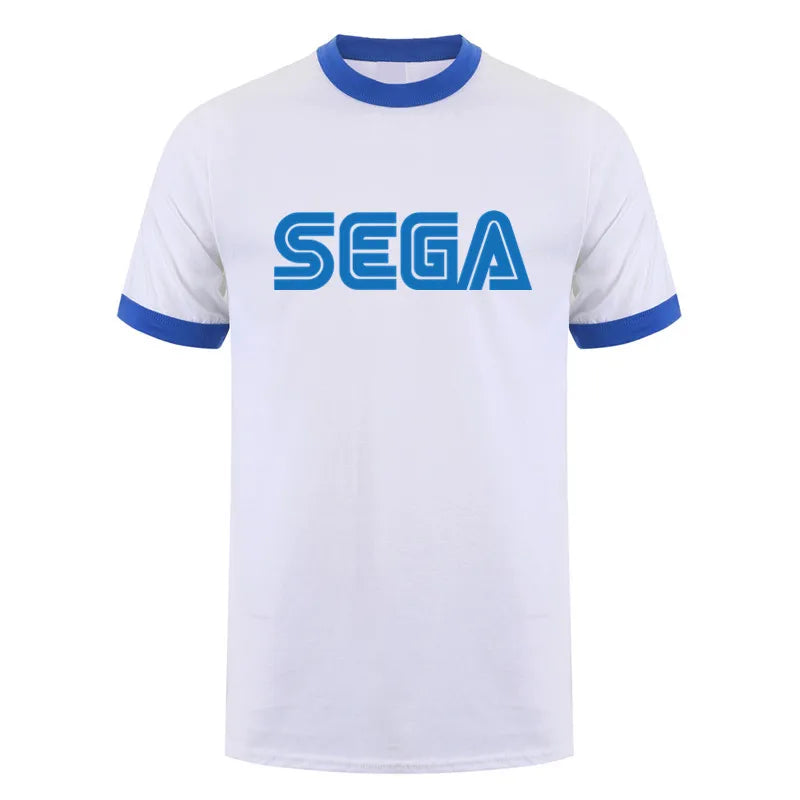 Sega — Logo Casual Cotton Summer Tee - Neon Districts