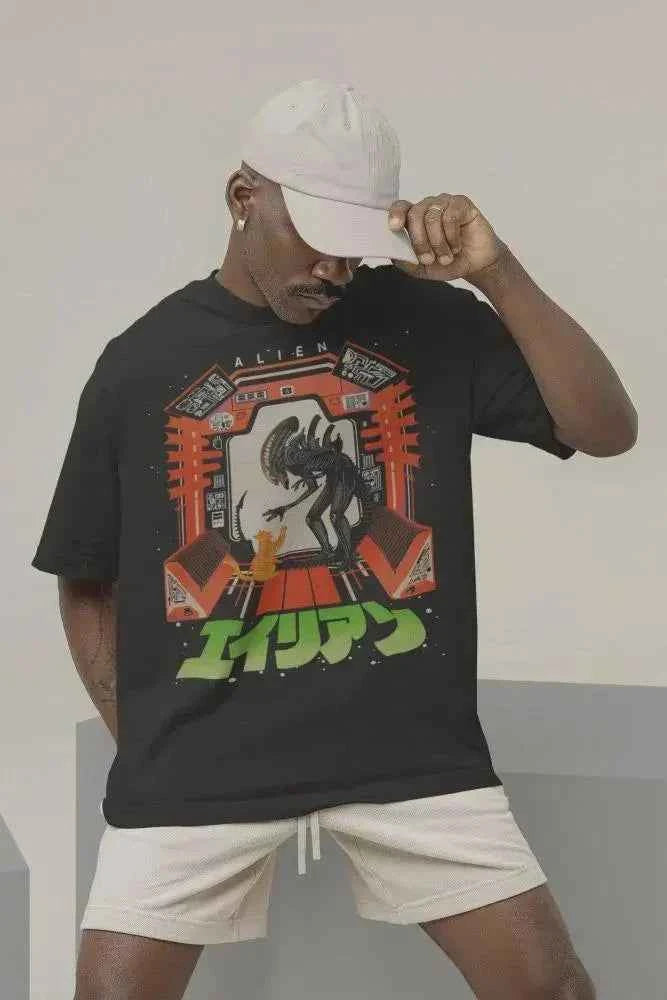 Alien 1979 Retro Horror Movie Tee