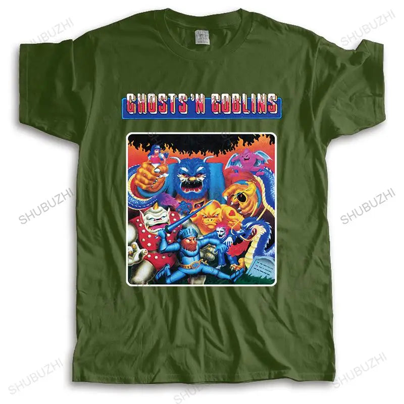 Ghosts 'n Goblins — NES Arcade Classic Cotton Tee - Neon Districts