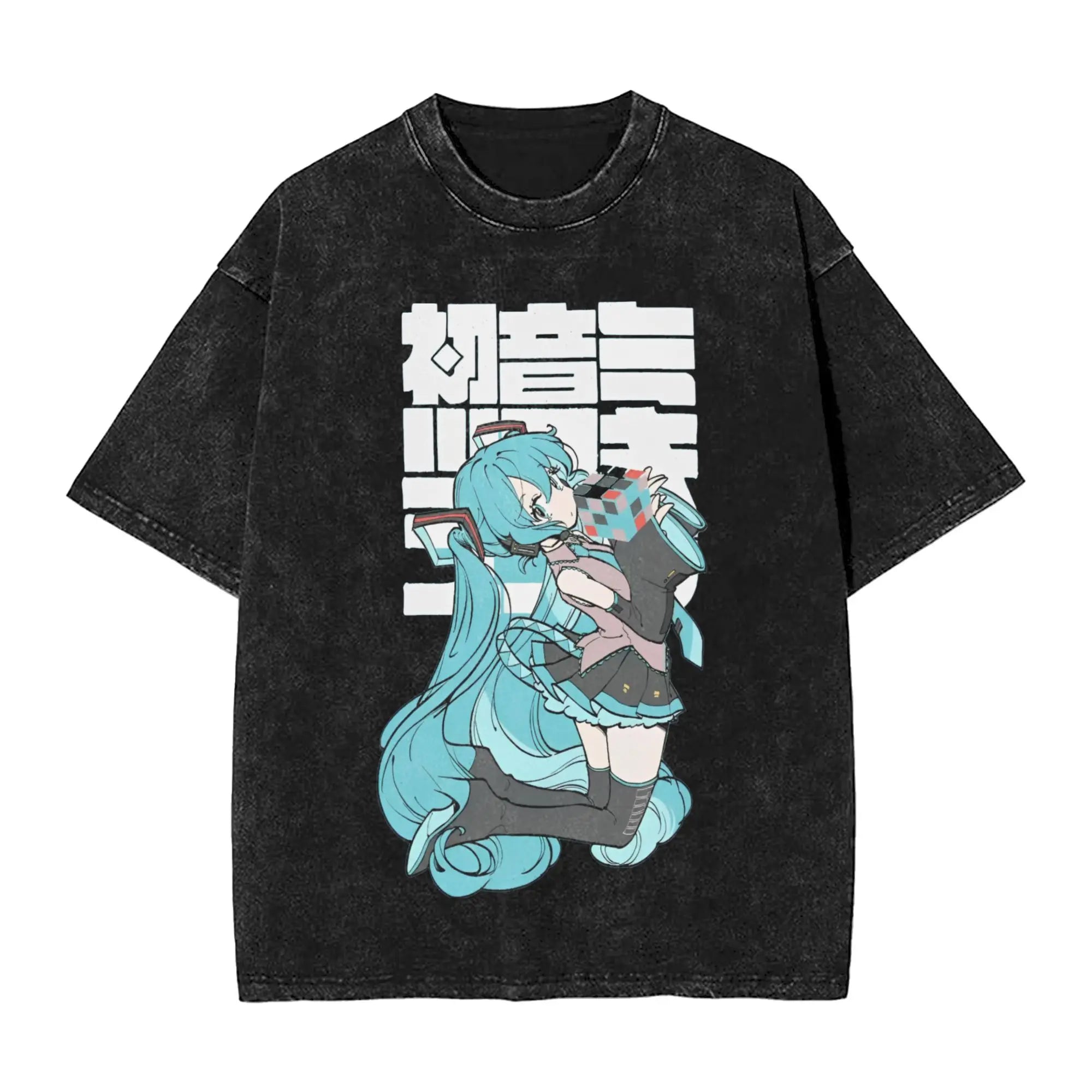 Hatsune Miku — Vocaloid Washed Oversized Tee