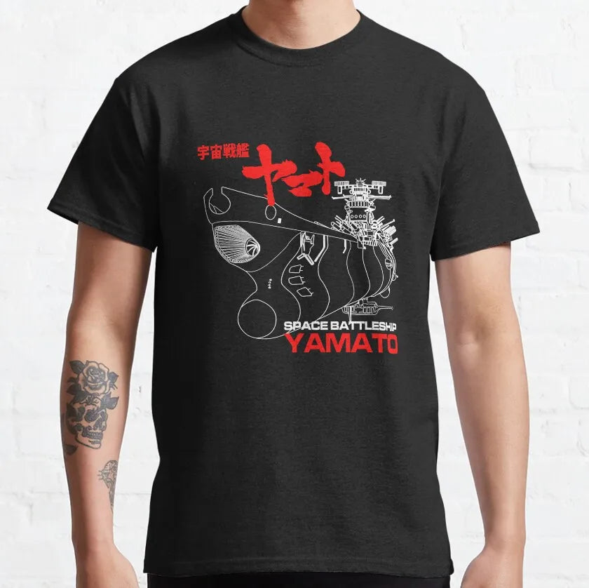 Space Battleship Yamato — Harlock 1980s Vintage Tee